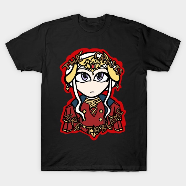 FE3H | The Crests Are To Blame T-Shirt by ScribbleSketchScoo